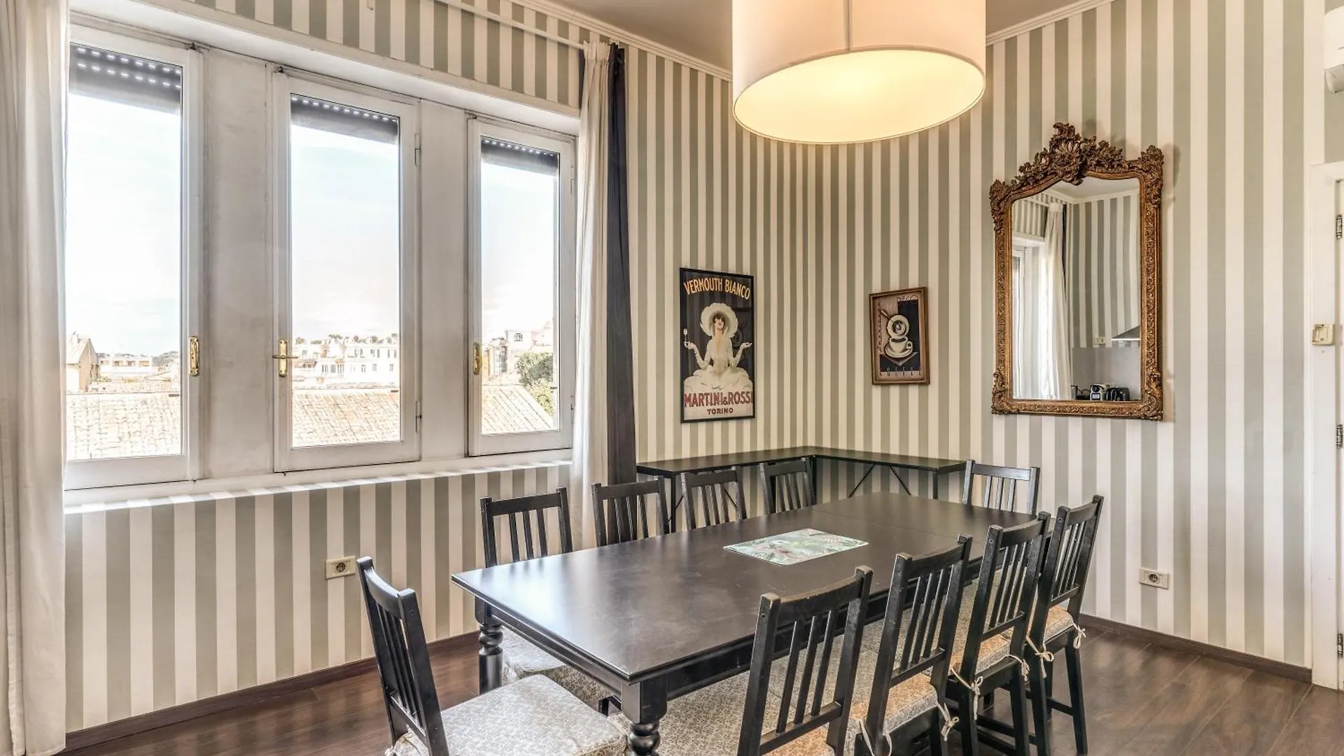 Downtown Srl - Imperial Panorama Penthouse Apartman Róma