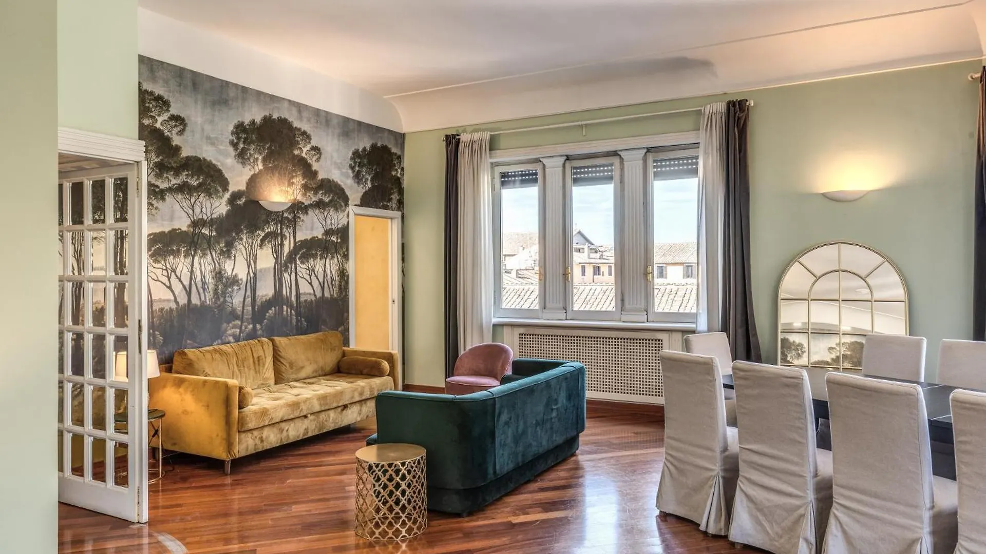 Downtown Srl - Imperial Panorama Penthouse Apartman Róma
